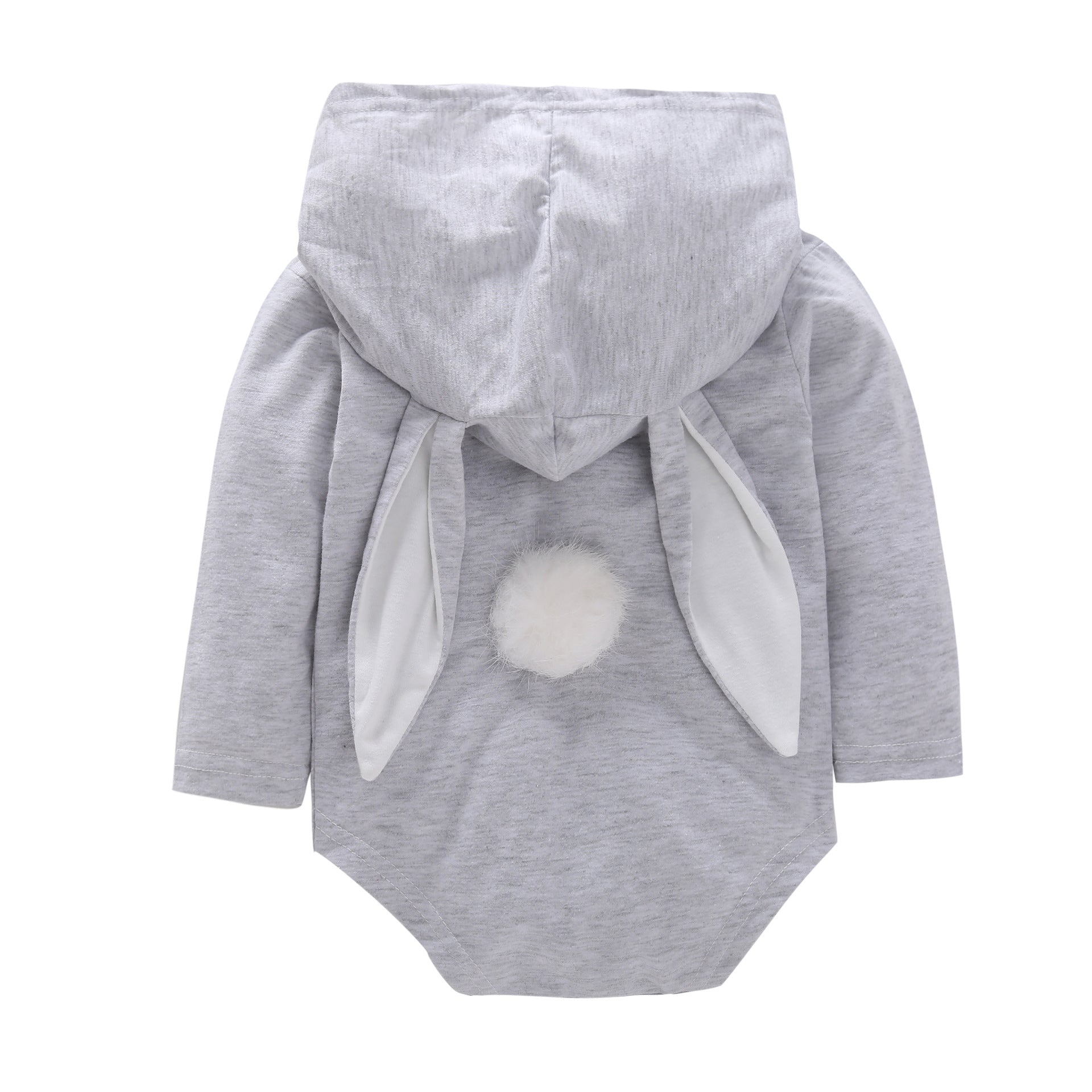 Hooded Baby's Easter Long Ears Bunny Suit