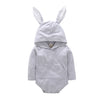 Hooded Baby's Easter Long Ears Bunny Suit
