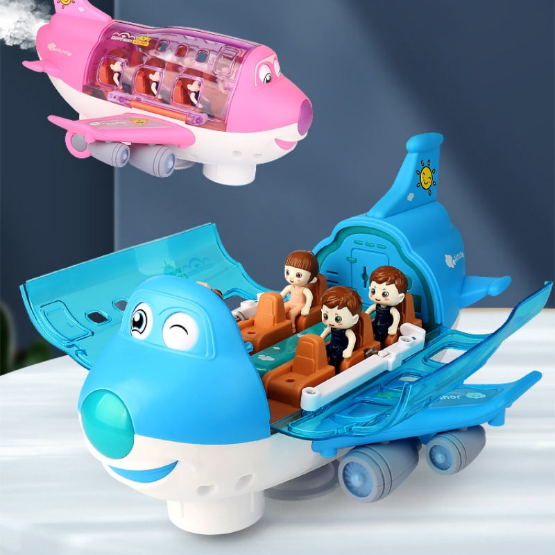 Rotating Musical Airplane Toy
